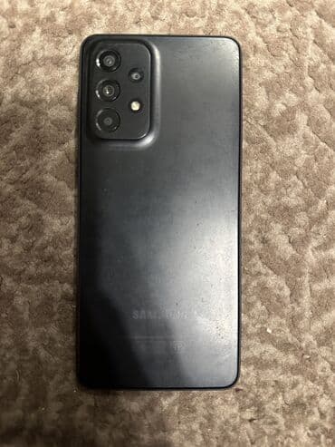 samsung 2 ci el telefonlar: Samsung Galaxy A33, 128 GB, rəng - Qara — 1