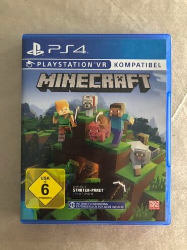 Nintendo Switch: Mineraft disk ps4 Disk yenidi heç bir cızığ yoxdu ter temizdi Barter — 1