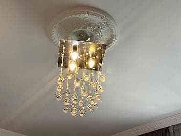 listir: Çılçıraq, 3 lampa, Metal — 1