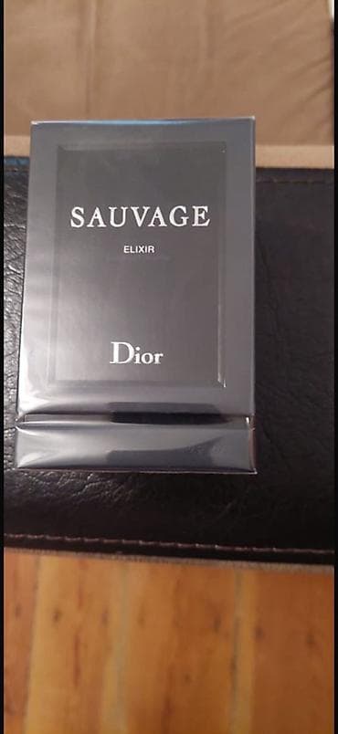 Dior Sauvage Elixir – kişilər üçün intensiv parfüm. Londonan hediye — 1