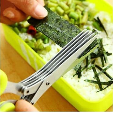 goyərti: Göyerti doğramaq üçün qayçı — 4