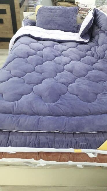 продажа постельного белья: Yayqış yorğan döşək yastıq dəsti #Hərşeysizlərinrahatlığıüçün🙂 — 2