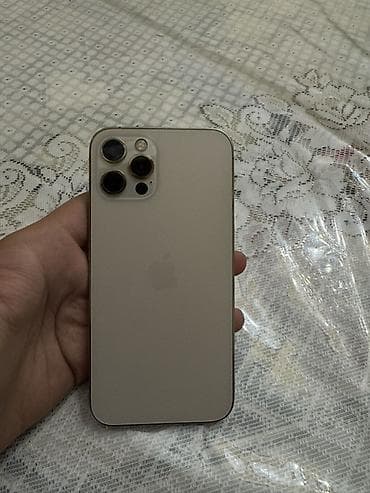iphone 12 pro satılır: IPhone 12 Pro, 128 GB, Qızılı, Face ID — 1