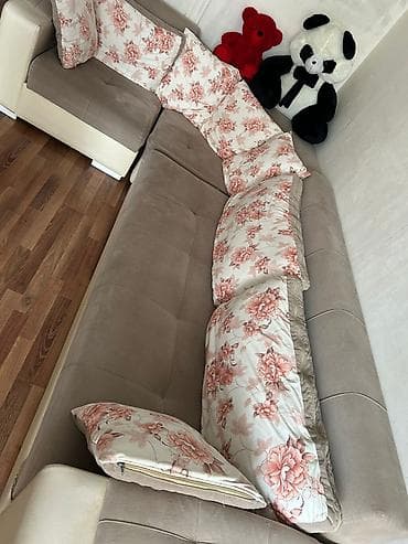 divan klasik: İşlənmiş, Künc divan, Divan, Bazalı, Açılan — 1