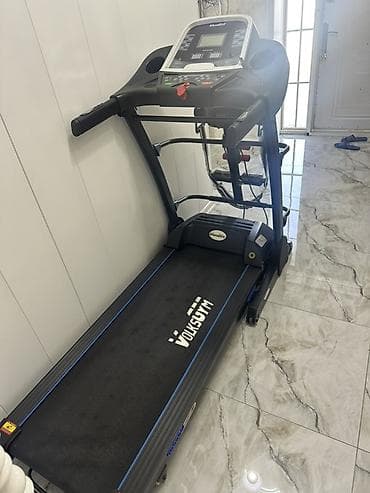 Trenajorlar: VolksGym qaçış trenajoru - Marka/model: VolksGym (paneldə “Heart Rate — 2