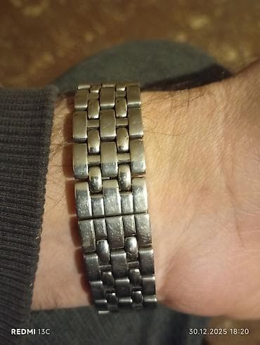 saat still: İşlənmiş, Qol saatı, Raymond, rəng - Gümüşü — 3