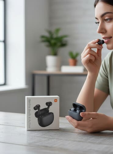 Yeni Simsiz (Bluetooth) Qulaqcıqlar, Xiaomi, rəng - Qara