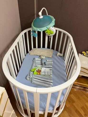 Oğlan və qız üçün, Yeni, Yumru, Beşik, Dəst ilə, Matras ilə, Yellənmə mexanizmsiz