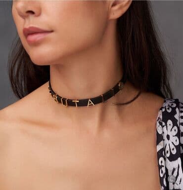 yuxuda sac rezini gormək: Butali Чокер/браслет/coker
Кожа / deri — 2