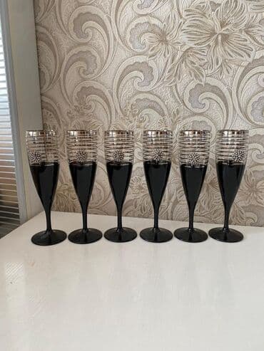 Qədəhlər, 6 ədədli dəst