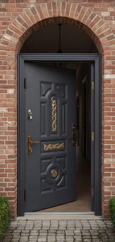 demir ev qapilari: Seyf qapılar Münasib qapılar Dəmir qapı Ev qapıları Çol qapısı — 1