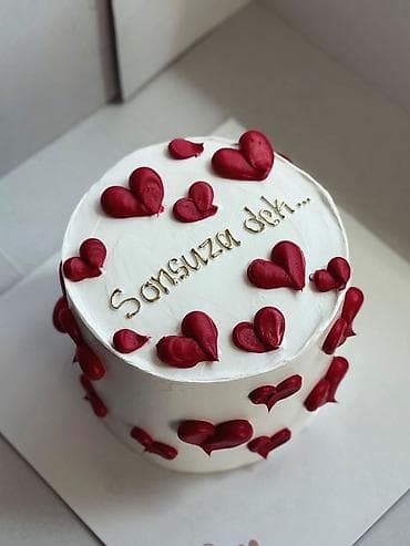 duru yağ: 14 fevral tort siparişlerine start verildi 🎂 Evdə bişən, yumşaq və — 8