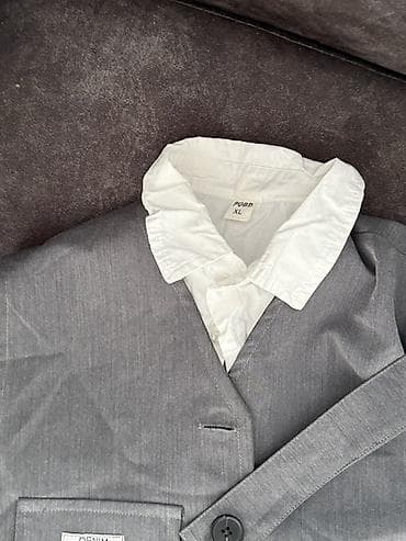 Bayram kostyumları: Uşaq üçün 3 hissəli dəst – boz rəngli klassik üslub - Tərkib: şalvar — 3