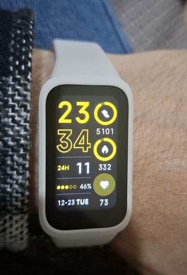 Smart saat, Smart, Sensor ekran, rəng - Ağ