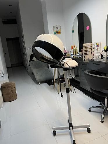 dirnaq aparati: Salon üçün stasionar baş qurutma aparatı - Kubu tarzlı, böyük ölçülü — 3