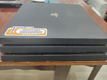 playstation 4 oyunları azerbaycan: Sony PlayStation 4 Pro oyun konsolu - Model: PS4 Pro (üst hissədə — 2