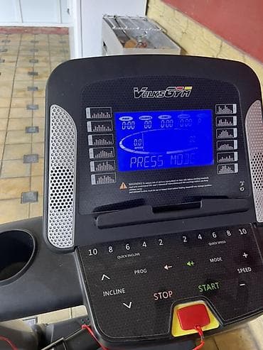 VolksGym qaçış yolları - Elektron konsol: iri mavi LCD ekran; sürət — 2
