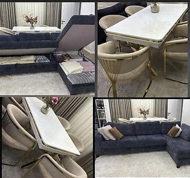 ucuz divar saatlari: Afa✅künc divan 650 Masa desti 1000 azn. Türk malidi hamısı. Divan — 1