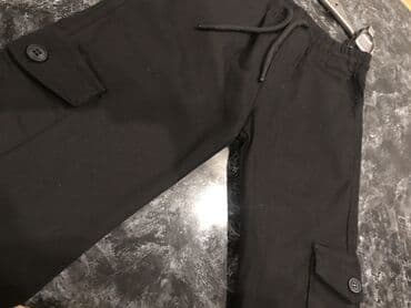 Qara karqo cibli şalvar yenidir 9 yaş rəngi tünd qaradlr şəkildə acıq