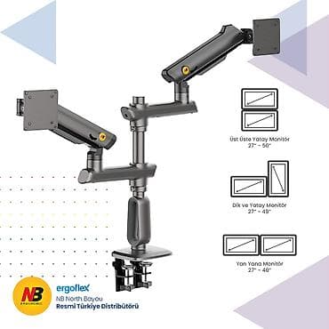 mini pc computer: Monitor ARM NB Ergonomic D9C Gaming / Dual – böyük, geniş (Ultrawide) — 5