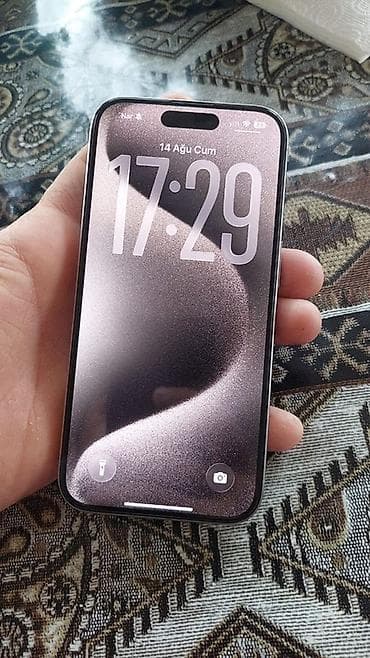 iphine 8 plus: IPhone 15 Pro, 256 GB, Natural Titanium, Face ID — 1