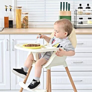 qidalandırmaq üçün uşaq stul yelləncək: Hündür kreslo LAMOSA SMILE mavi Yaş 6 aydan. Xüsusiyyətlər: korpus — 6