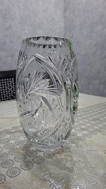 Tekstil: Bir vaza, Xrustal — 7