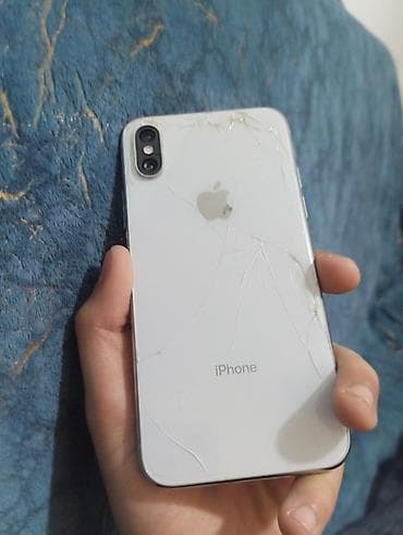 ikinci el modem: IPhone Xs, 64 GB, Gümüşü, Face ID — 2