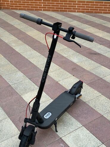 samakatlar elektiriksiz mingecevir ucuz: Elektrik skuter – “PRO” seriyası - Rəng: qara - Geniş, teksturalı — 2