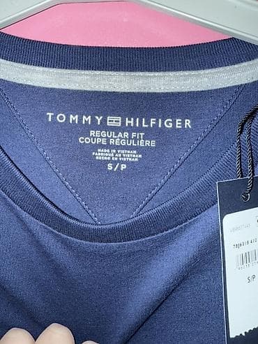 Futbolka, Tommy Hilfiger, S, rəng - Göy — 2