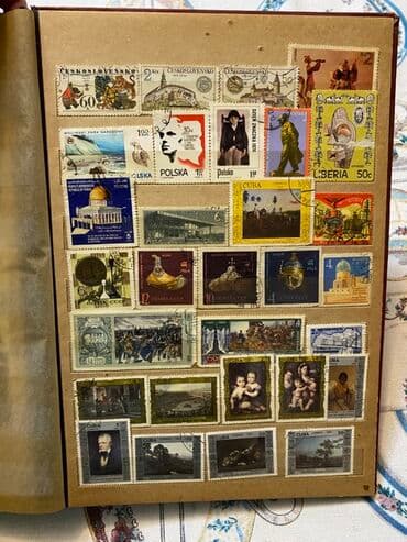 где купить марки для коллекции: Hər biri ayrı qiymət dəyərindədir. Tək-tək də satılır. 24 səhifəlik — 1