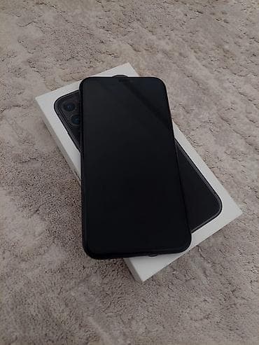 11 pro max 256: IPhone 11, 64 GB, Qara, Barmaq izi, Face ID — 1