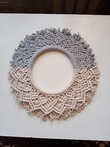 hamam dekoru: Güzgü Divar üçün, Dairə, Dekorativ, Əl işi — 4