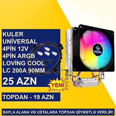 Kuler “Universal socket Loving Cool LC 200A ARGB” SAYLA ALANA VƏ