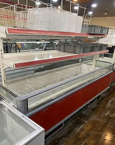 Mağaza/supermarket üçün ticarət avadanlığı komplekti - Açıq tip