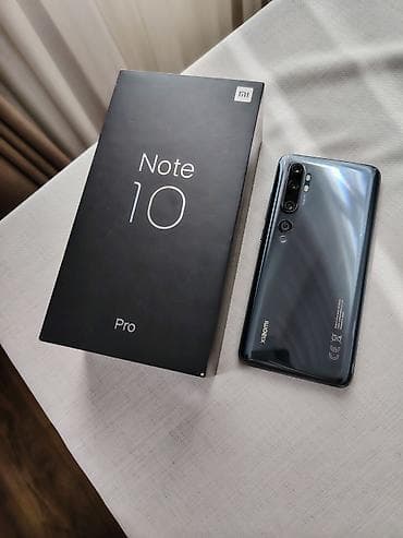 note 10 samsung: Xiaomi Mi Note 10 Pro, 256 GB, rəng - Qara, 
 İki sim kartlı — 2