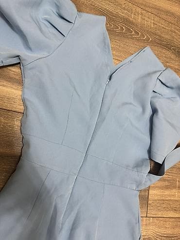 Baş geyimləri: Məhsul: Açıq mavi kombinezon 36 ölçüdür ama 38’lerde geyine biler. - — 6