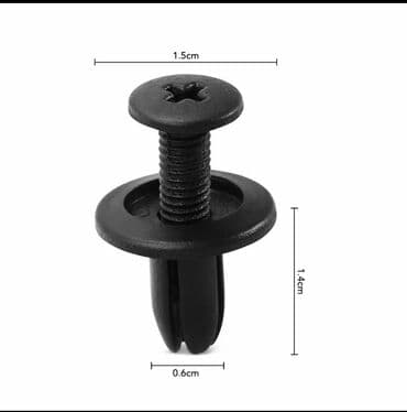 volkswagen passat cc: Knopka ölçusu şəkilde var, packadi (50 ədəd)qara rəngdə — 3
