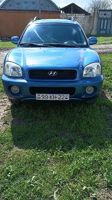 masin markalari adlari: Hyundai Santa Fe: 2.4 l | 2001 il Ofrouder/SUV — 5