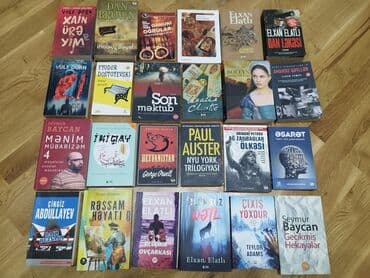 KİTAB PAKETİ – müxtəlif janrlardan Azərbaycan və dünya ədəbiyyatı