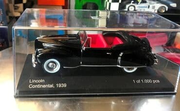 metbex tavan modelleri: Коллекционная модель Lincoln Continental black 1939 Limited Edition — 1