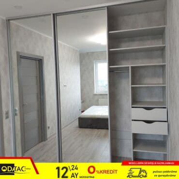 kupe şkaf: Yeni, Kupe, 2 qapılı Düz dolab, Qarderob, paltar dolabı, Azərbaycan — 1