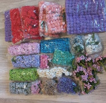 Nişan konfet və stəkan lenti hazırlamaq üçün acsesuarlar