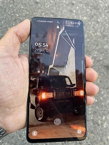 Samsung Galaxy A71, 128 GB, rəng - Mavi, Barmaq izi