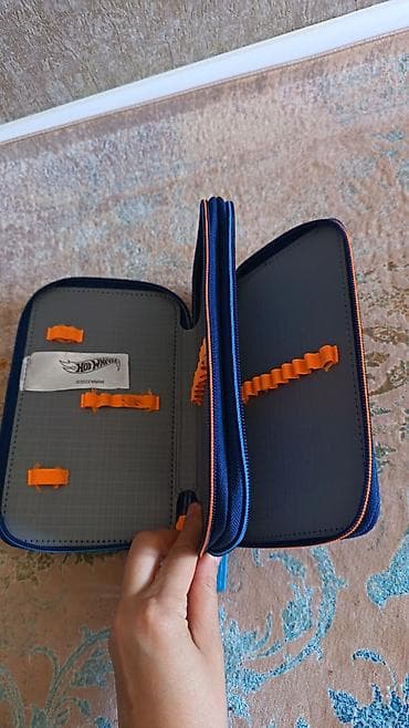 məktəb cantalar: Kite Ergo Kids məktəb çantası – Hot Wheels dizaynı - Rəng: tünd mavi — 7