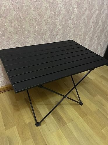 Новый, Складной, Металл, Квадратный стол — 2