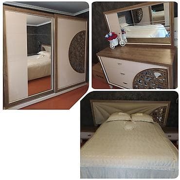 yataklar: 2 təknəfərlik çarpayı, Dolab, Termo, 2 tumba, Türkiyə, İşlənmiş — 1