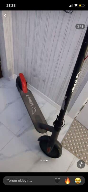 Kabrolar: Elektrik skuter – Wingz Skuter ideal vaziyətədi bir problem var o da — 1
