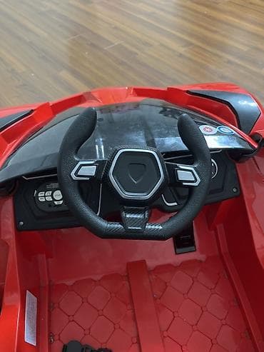 Uşaq geyimi və ayaqqabıları: Uşaq üçün elektrikli miniatür idman avtomobili - Rəng: qırmızı — 5