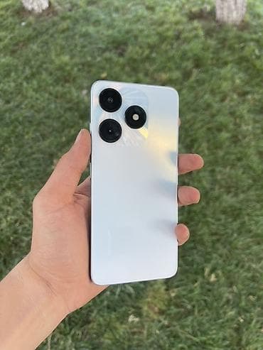Tecno Spark 10 5G, 128 GB, rəng - Ağ, Zəmanət, Sensor, Barmaq izi — 1